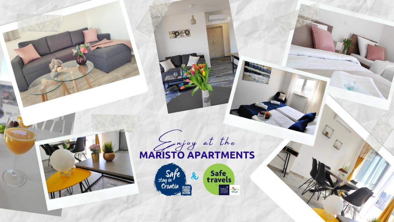 Maristo Apartments Stara Novalja Esterno foto